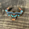 Tribal Horns Pin