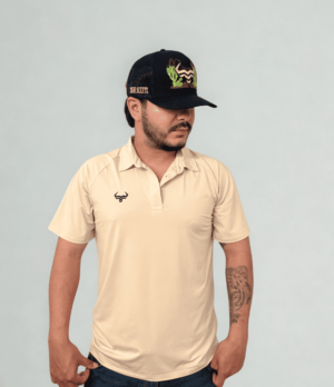 Beige Steer Polo T-Shirt