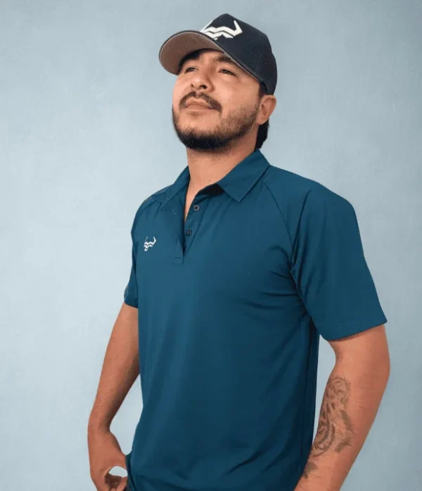 Blue Steer Polo T-Shirt