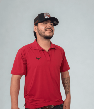 Red Steer Polo T-Shirt
