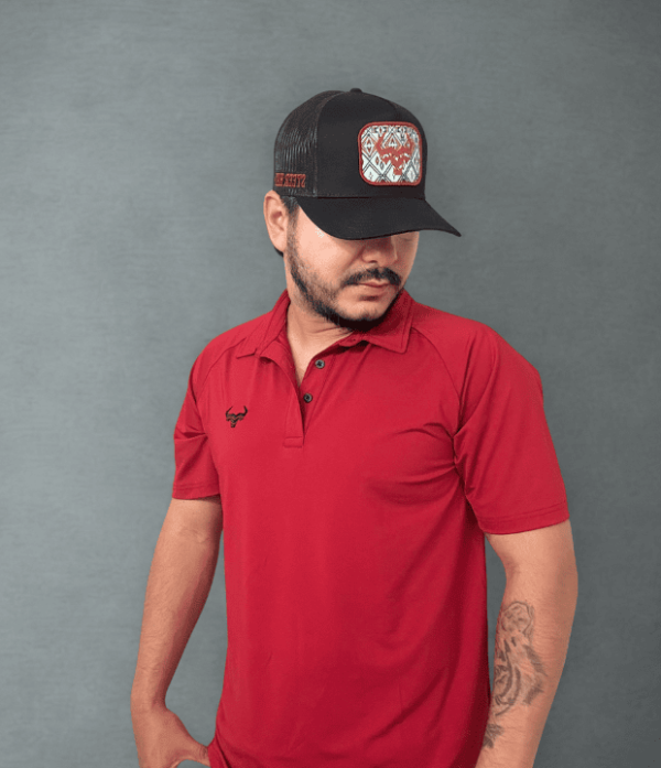 Red Steer Polo T-Shirt