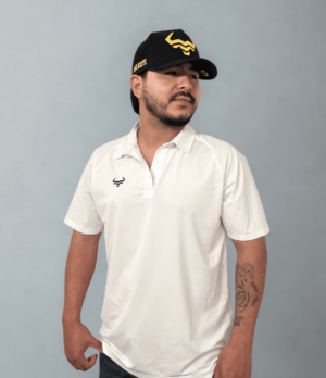 White Steer Polo T-Shirt